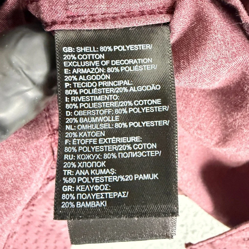 The North Face measurements pit
